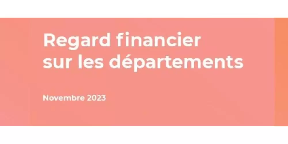 Les fragiles finances des départements, portrait et perpectives 